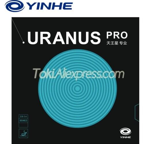 YINHE URANUS PRO (Factory Tuned) Pagoda Shape Pips-out Table Tennis Rubber URANUS Provincial Original YINHE Ping Pong Sponge