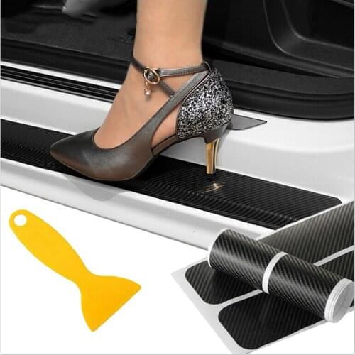 Car Door Sill Protector Anti Scratch Sticker Car Door Edge Protection for Seat Ateca Leon Ibiza Alhambra Arosa Corboda Toledo