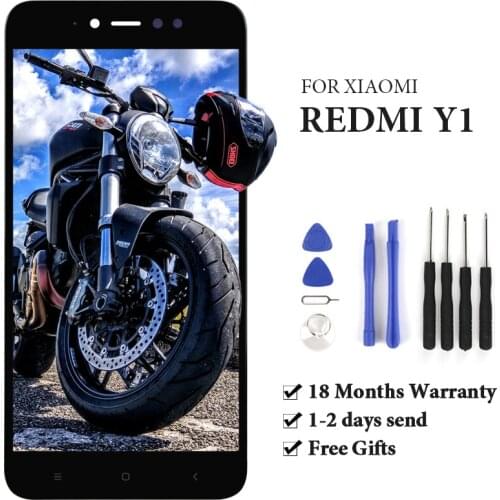 For Redmi Y1 / Note 5A Prime Pro Version LCD Display With Frame OEM No Dead Pixel Touch Screen Phone Spare Part With Tool