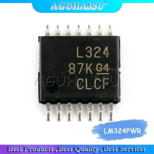 10pcs/lot LM324PWR LM324 L324 SOP14 TSSOP14 new original