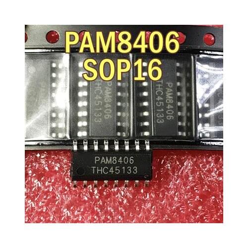 10pcs/lot PAM8406DR PAM8406 SOP-16 In Stock