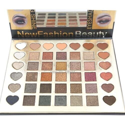 42 Eye shadow Palette 42 Colors Eyeshadow 1 pics Matte&Shimmer Shadow Eyeshadow Pallete Makeup 8021