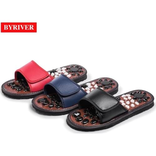 BYRIVER Blood Circulation Foot Massager Tools, Massage Slippers Shoes Boots, Relieve Arch Arthritis Plantar Fasciitis Pain