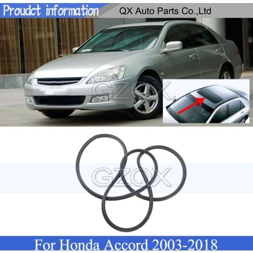 CAPQX sunroof window rubber Seal For Honda Accord 2003 2004 2005 2006 2007 2008 2013 2018 Sunroof sealing tape