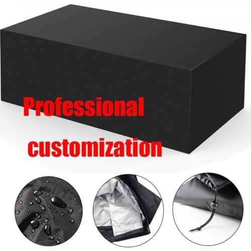 Customized Sofa cover Round Square Waterproof Outdoor Patio Garden Furniture Covers Rain Snow Chair Table BBQ Cover