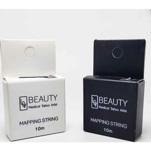 Mapping pre-ink string for Microblading eyebow Make Up Dyeing Liners Thread Semi Permanent Positioning Eyebrow Measuring Tool