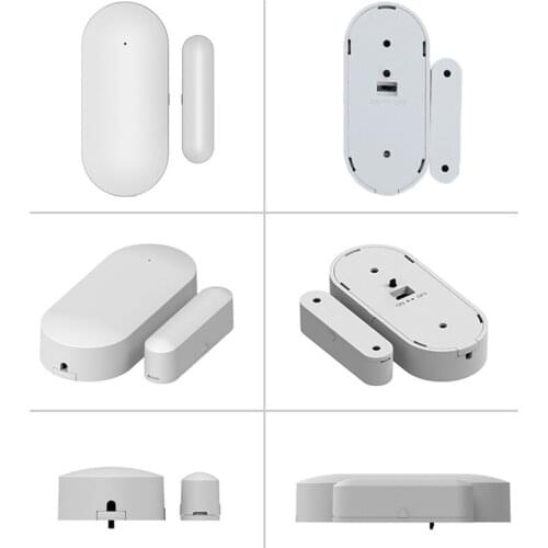 Smart WiFi Door Sensor Door Open / Closed Detectors Compatible With Alexa Google Home Smart tLife APP Free Customised LOGO