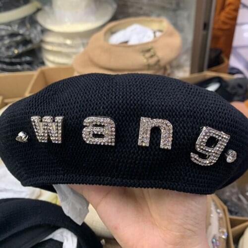 Designer Hat For Women Letter Beret Female Spring Summer Casual Painter Hat Breathable Streetwear Boina Frances Sun Hat Y2k Cap