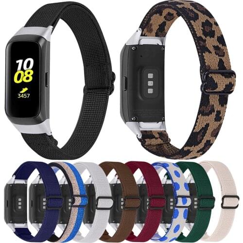 Essidi Elastic Bracelet Strap For Samsung Galaxy Watch Fit R370 Fabric Wrist Band Correa For Samsung Galaxy SM-R370 Sports Loop