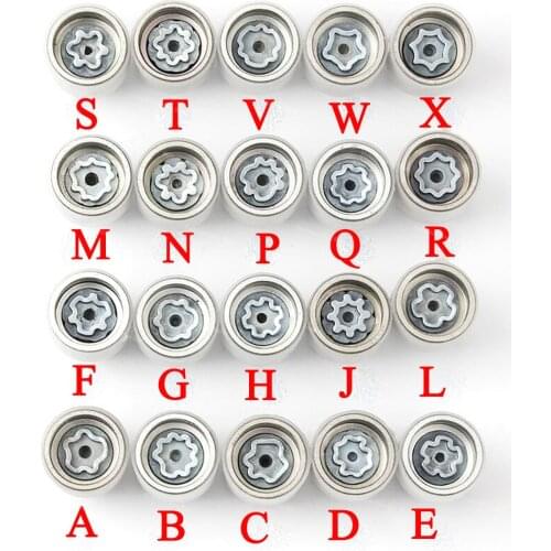 1Pcs For Audi A1 A3 A4 A5 A6 A7 A8 Q3 Q5 Q7 TT R8 Audi Tire Screw Key Tire Anti-Theft Screw Disassembly Tool key Sleeve