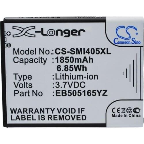 Cameron sino 1850mAh battery for SAMSUNG Aegis BBM65TK Galaxy Metrix 4G SCH-i405 SCHI405LKV i405U Stratosphere 4G