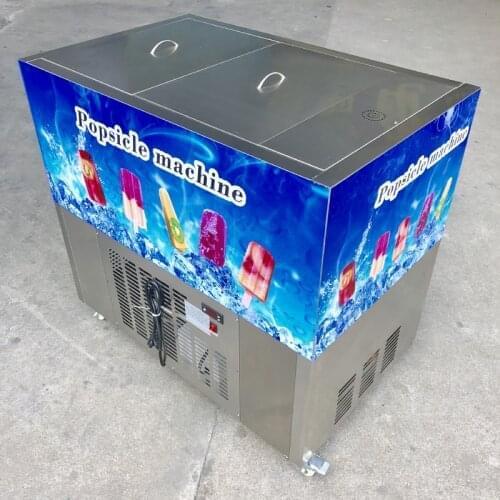 Commercial ice pop machine popsicle maker Stainless steel popsicle machine for sale 4 molds ice-cream popsicle machine