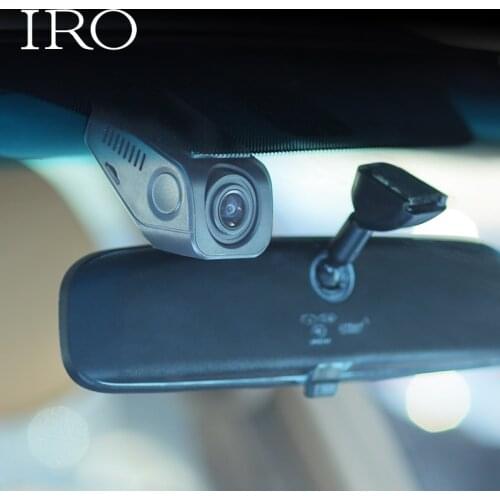 IRO Dash Cam Car DVR 24H Parking Camera wifi Wireless Connect 1080P HD Video Recorder Dual Lens 2K dashcam Loop Recording