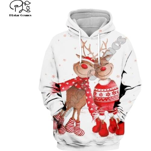 PLstar Cosmos merry christmas Santa Claus casual 3D Printed Hoodie/Sweatshirt/Jacket/Mens Womens colorful funny style-2