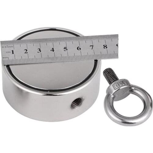 Strong Double - Sided Magnetic Ring Strong Magnetic Ring Salvage Double - Sided Magnet Magnetic Hook Dual Side Fishing Magnets