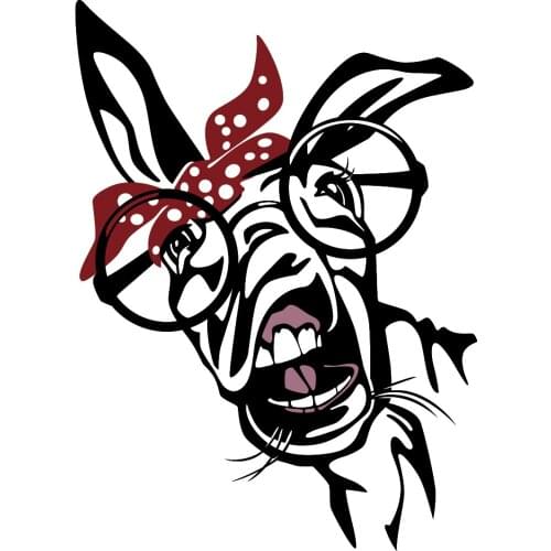 Animal Donkey Transparent Silicone Rubber Stamp And Die Sheet Cling Scrapbooking DIY Cute Pattern Photo Album