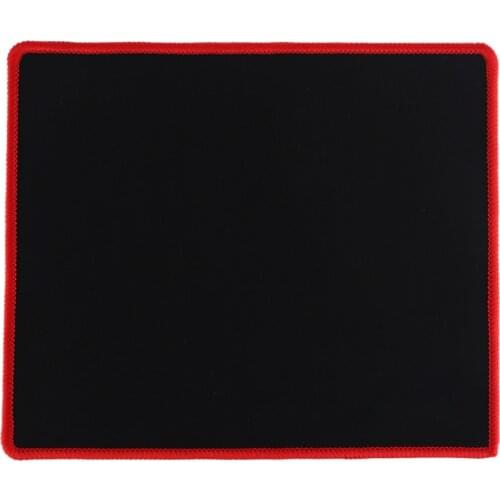2021 new Gaming Mouse Pad Anti-Slip Natural Rubber Gaming Mousepad Solid Color Locking Edge Gamer Mouse Mat 25 x 21cm