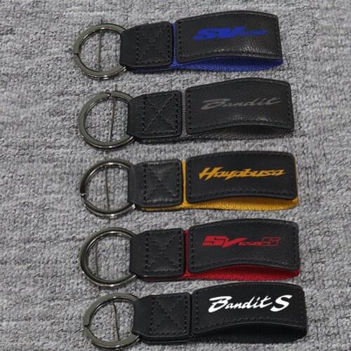 3D Key Holder Chain Collection Keychain For SUZUKI SV650 SV650S GSF1250 GSF1200 650S 1200 1250/S 650 BANDIT HAYABUSA/GSXR1300