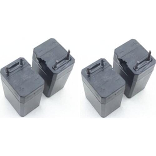 5X 4V 400mAH rechargeable lead acid battery small battery flashlight battery 4V400MAH 28*22*46MM Free Shipping