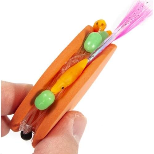 60%HOT 10Pcs/Set EVA Foam Fishing Line Spool Bobbin Winding Board Round Coil Winder Organizer Accessories