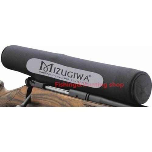 5PCS Mizugiwa Black Elastic Neoprene Rifle Scope Cover 13" x43mm bag Gun Rifle Hunting Gun Accessories For 3-9x40