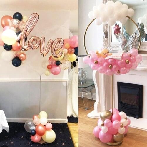 CYUAN Wedding Decoration Baloon Stick Balloon Stand Holder Column Baloons Birthday Party Decor Kids Baby Shower Party Supplies