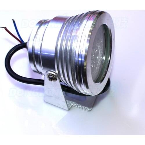 Hot sale Silver shell flat lens 85-265v rgb led underwater lights bright IP68 24key controller underwater lighting aquarium
