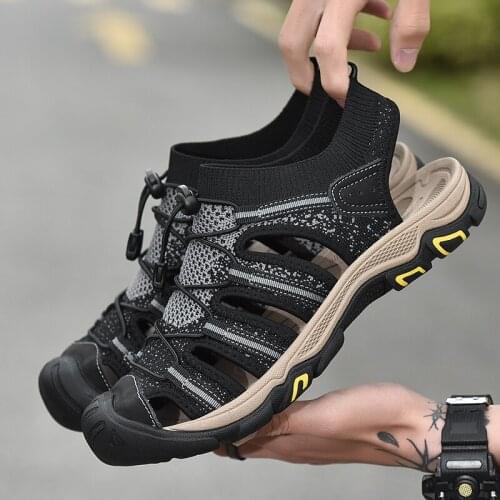 Zapato Hombre Verano Summer Slippers Men Sommer Schuhe Herren Shoes Leather Work Man 2020 Mens Sneakers Breathable