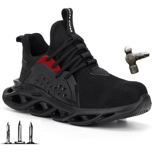 Male Work Sneakers Toe Cap Work Safety Boot Comfort Men Boots Anti-puncture Safety Shoes Men Indestructible Shoes Work Boots