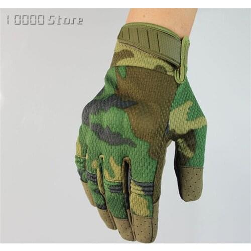 Full Finger Tactical Gloves for Men Military Gloves for Shooting Motorcycle Climbing and Heavy Duty Work Fishing Antiskid