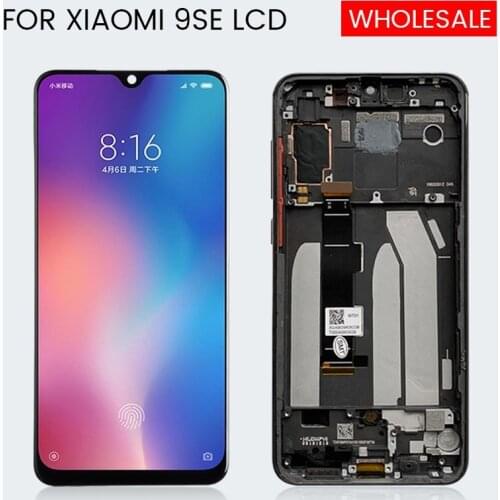 Catteny Mi 9 SE Display For Xiaomi 9 SE LCD Touch Screen Panel Glass Digitizer MI9SE Assembly With Frame Free Shipping