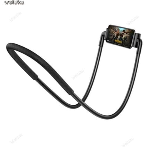 Hang neck bracket dormitory bedroom bed to watch movie support mobile phone shelf new portable clip long clip CD50 Q04