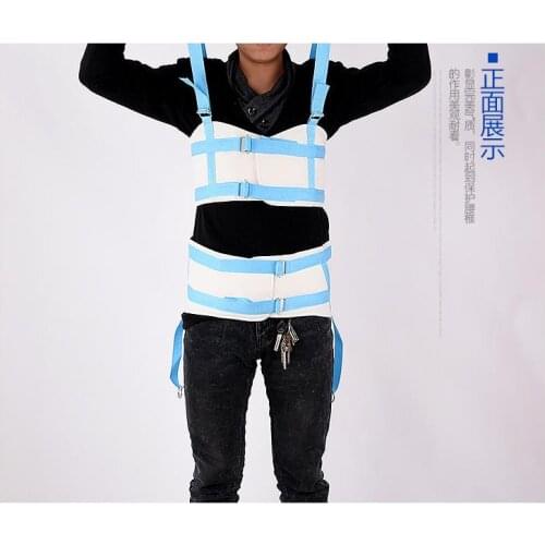Cervical Spine Lumbar Spine Traction Therapy Massage Body Wasit Stretching for Bed Lumbago Low Back Pain Fatigue Stretch Belt