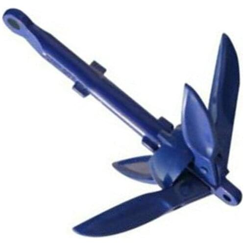 Universal Boat Parts Aluminum Folding Boat Anchor For Canoe Kayak Fishing Accessories Marine Sailboat