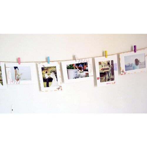 Vintage 5x7 Inches Wall Frame Paper Picture Frames For Home Decoration, 9pcs/Set, 45pcs/Lot