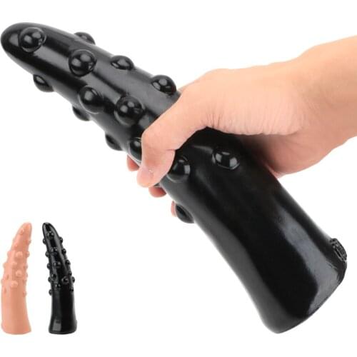 Anus Dilator Big Anal Plug Particle Stimulation Dildos Butt Plug Erotic Sex Toy for Men Women Sex Adult Products