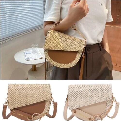 Womens handbags fashion purse for women bag fashion casual straw bag wholesale custom