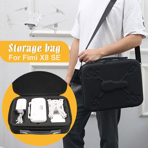 EVA Hard Portable Bag For Xiao Mi FIMI X8 SE Hard Shell Portable Handheld Carrying Case Bag Waterproof Shoulder Case Fimi X8 Bag