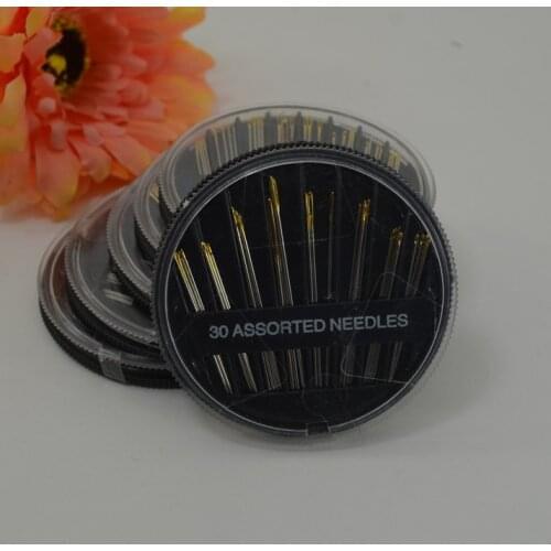 1000Sets Assorted Hand Sewing Needles Embroidery Mending Craft Quilt Sew Case 30PCS/Set lin3843