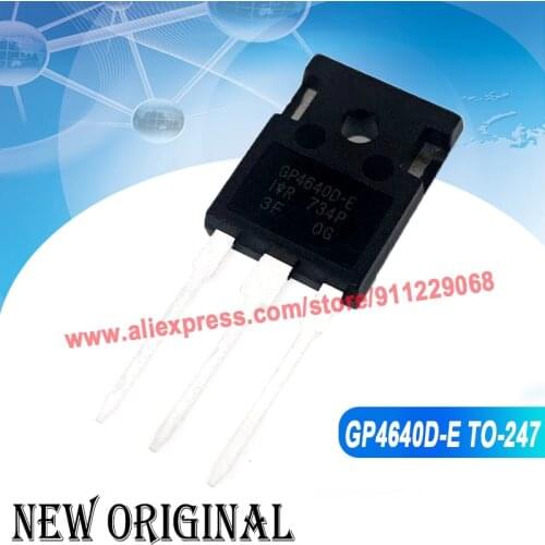 5 Pieces) IRGP4640D-E GP4640D-E 600V 60A / IRFP260N 200V 50A / K08T120 IKW08N120T 1200V 8A / K40H603 IKW40N60H3 600V 40A TO-247