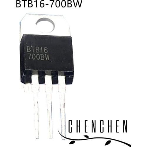 5pcs/lot BTB16-700BW BTB16700BW 16A 700V TO-220 100% New