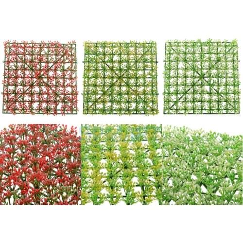 81pc/Lawn Model Fruit Trees Railway Diorama Architecture Scenery Red