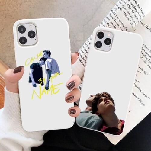 Call Me by Your Name Phone Case White Candy Color for iPhone 11 12 mini pro XS MAX 8 7 6 6S Plus X SE 2020 XR