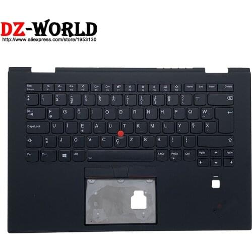 New Shell Upper Case Palmrest with Backlit HU Hungary Keyboard for Lenovo Thinkpad X1 Yoga 3rd Gen Laptop C Cover 01LX814