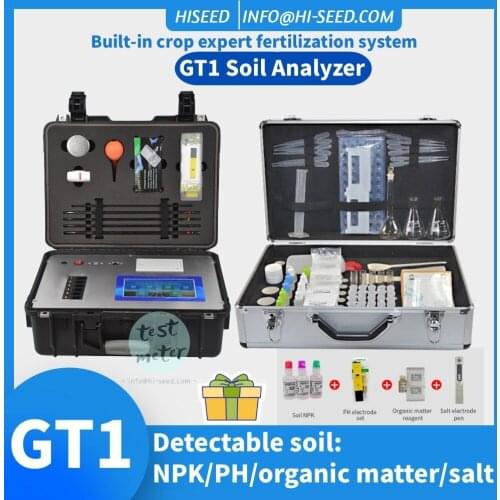 Soil Nutrient Detector Plant Fertilizer Quick Detector pH Heavy Metal PH Nitrogen Potassium Phosphate High Precision Intelligent
