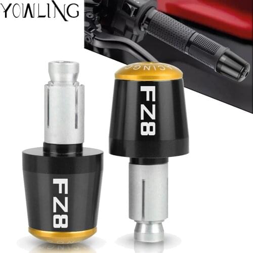 For YAMAHA FAZER FZ8 2011-2015 fz8 2012 2013 2014 Motorcycle Accessories 7/8" 22MM Handlebar Hand Grips Handle Bar End Cap