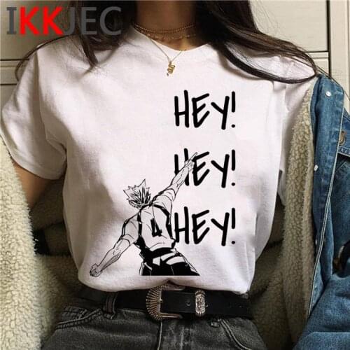 Haikyuu t shirt female print grunge plus size japanese 2021 t shirt clothes tumblr streetwear