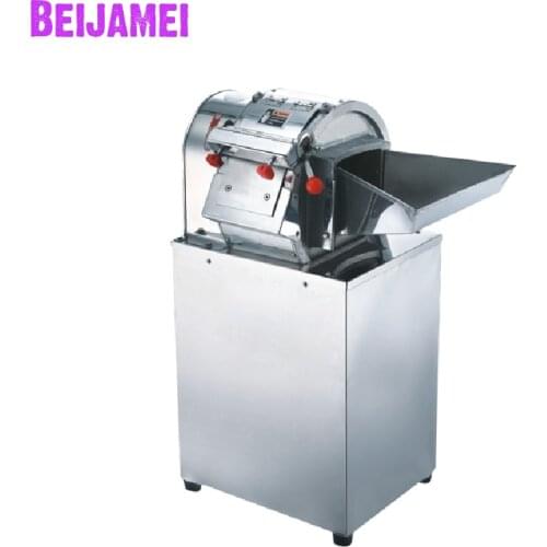 Beijamei 200KG/H Electric Vegetable Potato Cutter Machine Stainless Steel Commercial Potato Slicer French Fries Cutting