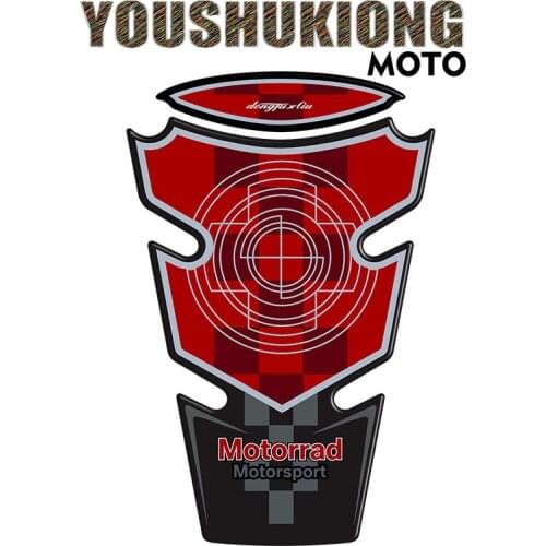 Carbon Fiber Fuel Tank Cap Pad Sticker For R nineT Racer R900RT S1000RR Motorcycle 3D Oil Gas Cover Decal