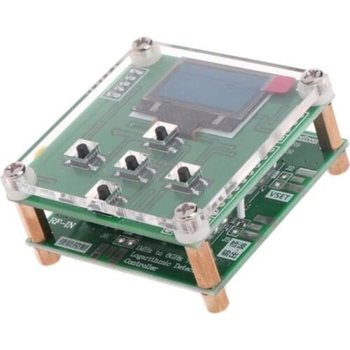 New 8GHz RF Power Meter 1-8000Mhz OLED -55~-5 dBm + Sofware RF Attenuation Value